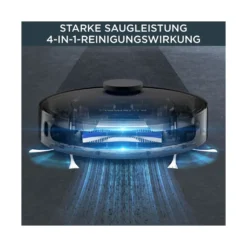 Rowenta Explorer 75 RR7675, Beutellos, Schwarz, Rund, Area, Ladend, Walzenbürste -Reinigungsgeräte Laden 00e404d358af298d61e1143acb821736