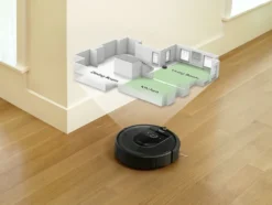 IRobot Roomba I7+ Saugroboter 90 Min Ladezeit 75 Min Laufzeit 0,4 Liter Schwarz -Reinigungsgeräte Laden 0197635f699a8befecaa77dd44ba54f4