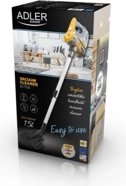 Adler Handstaubsauger AD 7036 Beutellos Autostaubsauger 1,5 L Düsenset -Reinigungsgeräte Laden 0413958e8cd19afe222959575b88c5a1