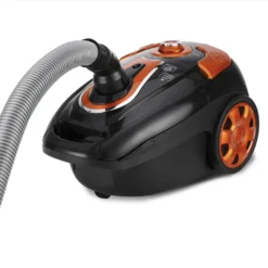 Monzana Staubsauger Mit Beutel 900 W Bodenstaubsauger HEPA Filter 3,2L Saugkraftregulierung Am Griff Leistungsstark Orange, Model:Staubsauger -Reinigungsgeräte Laden 04b94013013270778ca795d745302bde