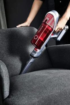 Rowenta RH9678 X-Force Flex 8.60 Akku-Staubsauger | Stab-und Handstaubsauger In Einem | LED-Düse | Flex-Gelenk | Animal-Kit | Easy-Wash-Filter | Inkl. Mini Turbodüse, Etc. | Rot/Grau -Reinigungsgeräte Laden 08777eaca81d514a7e2af74b683ad8c8