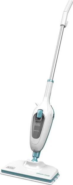 Black & Decker Black+Decker FSM13E1 Dampfbesen Steam Mop, Basic (Dampfreiniger Für Hygienische, Gründliche Sauberkeit, Abnehmbarer Stiel, Einfache Bedienbarkeit, Inkl. 1 Mikrofaser-Pad), 1300 W -Reinigungsgeräte Laden 0b821141df2d5c0877f47495a6861866