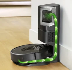 IRobot Roomba I7+ Saugroboter 90 Min Ladezeit 75 Min Laufzeit 0,4 Liter Schwarz -Reinigungsgeräte Laden 0baaa359adb77a320555a894e170646b