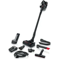 Bosch Serie 8 BSS825CARP, Trocken, Filterung, Mechanisch, Beutellos, Schwarz, 0,4 L