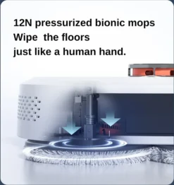 Roidmi Eva Mop Station Staubsauger 3200pa 2-in-1 Saug Und Wischroboter Mit Absaugstation, Mopp- Und Saugroboter, Automatisch Waschen Von Mopps -Reinigungsgeräte Laden 104f66724bc8fb7e8c79aae7d92a74cf