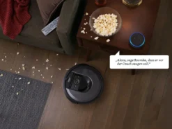 IRobot Roomba I7+ Saugroboter 90 Min Ladezeit 75 Min Laufzeit 0,4 Liter Schwarz -Reinigungsgeräte Laden 123c9a15803384e8e7ab610811a7050c