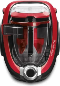 Rowenta RO7649 Silence Force Cyclonic Parkett | Beutelloser Staubsauger | Vacuum-Cleaner | Sehr Leise | 2,5L Staubvolumen | Tierhaar | Auto | Schwarz/Rot -Reinigungsgeräte Laden 12c70a109d336ea09e4ba1d6c74e5e8d