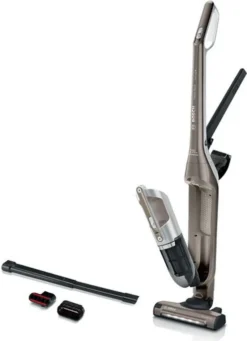 BOSCH BBH3ALL23 Kabelloser 2in1- Und Flexxo-Multifunktionsstaubsauger - 2 Geschwindigkeiten - 23V - 50 Minuten Autonomie - Metallic-Champagner