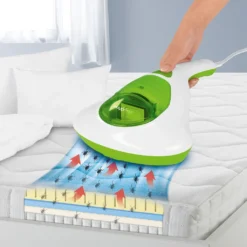 MAXXMEE Milben-Handstaubsauger Mit UV-C Licht - 300 W - Weiß/limegreen Milben Sauger UV Licht Handstaubsauger Entferner Allergiker Handsauger MAXXMEE -Reinigungsgeräte Laden 171d4ad595b9446f5000b9ec4dd29bbc