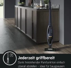 AEG QX7-1-P5IB 2in1 Akku-Staubsauger (Schlanke Bauform, Power-Softrolle, Besonders Effektiv Auf Hartböden, Bis Zu 50 Min Laufzeit, 21,6 Volt, Inkl. Zubehör -Reinigungsgeräte Laden 18b0b8b0e75b1969e07d244bdd51a054
