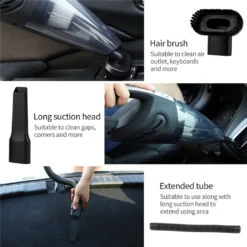 CkeyiN Handstaubsauger Für Haus/Auto Kabellos Nass-Trocken-Nutzung Staubsauger Wiederaufladbar Leistungsstarke Für Tierhaare, Staub -Reinigungsgeräte Laden 18b596f97c6173f2ddaa9139cbac5c28