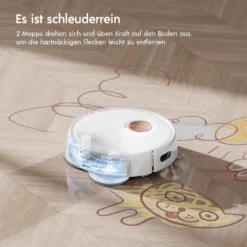 Yeedi Floor 3 Station, Saugroboter Mit Wischfunktion Automatische Mopp-Reinigung, 5100Pa, 3D-Hindernisvermeidung, Perfekt Für Teppich 8 Yeedi Floor 3 Station, Saugroboter Mit Wischfunktion Automatische Mopp-Reinigung, 5100Pa, 3D-Hindernisvermeidung, Perfekt Für Teppich -Reinigungsgeräte Laden 18dbf787f61a0b20456f8dbbccc2a3eb