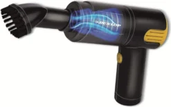 Dunlop Auto Staubsauger - 12V Feuerzeuganschluss - Nass Und Trocken - Fugen- Und Bürstendüse - 3 Meter Kabel - Autozubehör - Schwarz/Gelb -Reinigungsgeräte Laden 1b2dc4eac9b8b9267ac534399f39491a