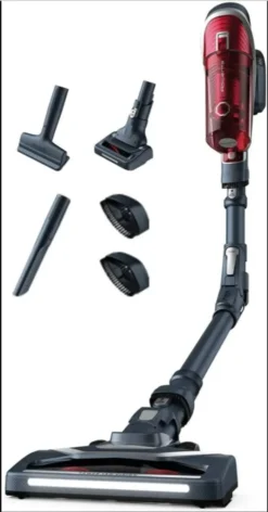 Rowenta RH9678 X-Force Flex 8.60 Akku-Staubsauger | Stab-und Handstaubsauger In Einem | LED-Düse | Flex-Gelenk | Animal-Kit | Easy-Wash-Filter | Inkl. Mini Turbodüse, Etc. | Rot/Grau -Reinigungsgeräte Laden 1c65b29d4f58f0d1097bbb76e05ef3c0