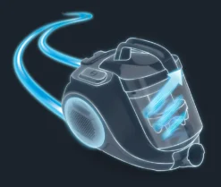 Rowenta Bodenstaubsauger Swift Power RO2933, 750 W, Zylinder-Vakuum, Beutellos, Zyklonal, 77 DB, Schwarz, Burgund -Reinigungsgeräte Laden 207ac9ebd4b4684f29659c75ca3ee34e