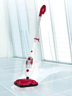 MAXXMEE Dampfbesen 1300W Weiß/rot -Reinigungsgeräte Laden 25932237936f41110b63de01ec1d5f51