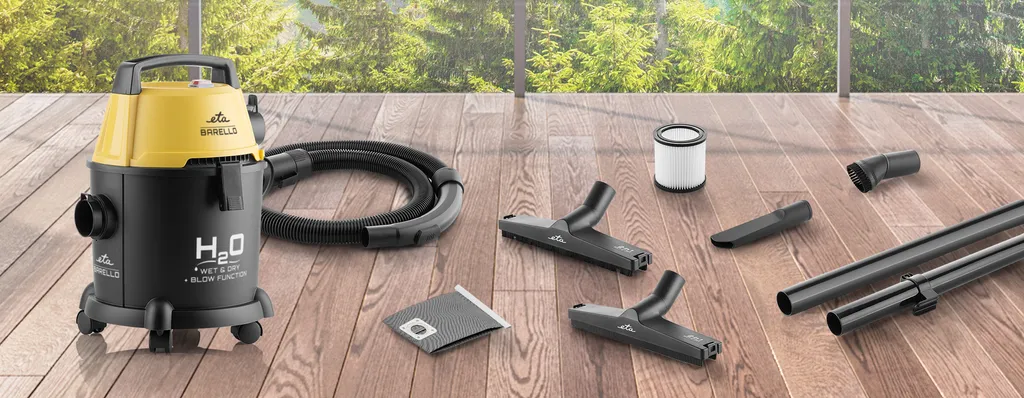 ETA Nass-Trocken-Sauger BARELLO ETA422290000, 1400 Watt, beutellos, Staubbeutelvolumen 2,5 l, HEPA Filter, Aktionsradius bis zu 8 m ETA Nass-Trocken-Sauger BARELLO ETA422290000, 1400 Watt, Beutellos, Staubbeutelvolumen 2,5 L, HEPA Filter, Aktionsradius Bis Zu 8 M -Reinigungsgeräte Laden 270967f8969f1113b5266109a2299665