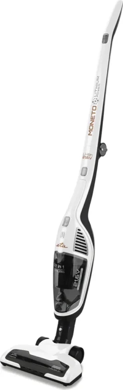 ETA MONETO-LI ION ETA644990000 Leistungsstarker 2-in-1-Stiel- Und Handstaubsauger, Betriebszeit Von Bis Zu 55 Minuten, HEPA-Filter, LED-Beleuchtung, 21,6 V Li-Ion-Akku -Reinigungsgeräte Laden 294ba4796e88ffd0fc83d1e0e07472c5