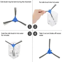 Bundle Set Für Eufy RoboVac 11S 12 30C 15T 15C 35C Ersatz Zubehör Seiten Bürste Filter Laufrolle -Reinigungsgeräte Laden 2988bfd9f097f4f358f7c058e994c91b