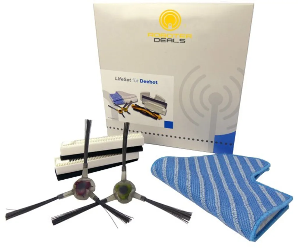 Roboter-Deals Zubehör-Set für Deebot Slim 1 und 2 (2x Filter, 2x Sietenbürste, 1x Pad) Roboter-Deals Zubehör-Set Für Deebot Slim 1 Und 2 (2x Filter, 2x Sietenbürste, 1x Pad) -Reinigungsgeräte Laden 30021bb5617bd30fb78b39585cc8daab