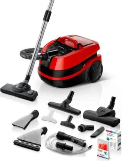 Bosch Staubsauger BWD421PET, 2100 W, Hepa-Filter, Turbobürsten Und Matratze, Elektronische Leistungsregelung, Rot / Schwarz 4 Bosch Staubsauger BWD421PET, 2100 W, Hepa-Filter, Turbobürsten Und Matratze, Elektronische Leistungsregelung, Rot / Schwarz -Reinigungsgeräte Laden 30777910c395e243ab3bb271e20d5d6b