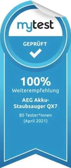 AEG QX7-1-P5IB 2in1 Akku-Staubsauger (Schlanke Bauform, Power-Softrolle, Besonders Effektiv Auf Hartböden, Bis Zu 50 Min Laufzeit, 21,6 Volt, Inkl. Zubehör -Reinigungsgeräte Laden 34373f1b3ecfb0489a1e6ec138eeea0c