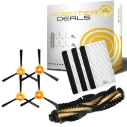 Zubehör Set (Ersatzteile) Für Ecovacs Deebot 500 Und 501 (3x Filter, 4x Seitenbürste, 1x Hauptbürste)