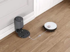 ECOVACS DEEBOT OZMO T8+ Saug- Und Wischroboter Weiß -Reinigungsgeräte Laden 37526ad2261e466694ffeb885993c0bb