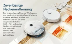 Yeedi Vac 2 Pro Staubsauger Saugroboter Wischfunktion 3000Pa 5200mAh 240min Kehrroboter -Reinigungsgeräte Laden 3a6c1342b429544d172254f927a5166a