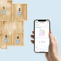 Yeedi Vac 2 Pro Staubsauger Saugroboter Wischfunktion 3000Pa 5200mAh 240min Kehrroboter -Reinigungsgeräte Laden 3cb165e09a28ef417fbc134927696b1a