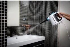 Ariete 4137, Tragbarer Dampfreiniger, 0,25 L, Schwarz, Türkis, Weiß, Tasten, Flexibel, 3 M 8 Ariete 4137, Tragbarer Dampfreiniger, 0,25 L, Schwarz, Türkis, Weiß, Tasten, Flexibel, 3 M -Reinigungsgeräte Laden 4273599b8bc3ed6093ddd878846d8156