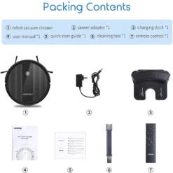 Saugroboter - AIRROBO P10 Staubsauger Roboter 2600Pa Roboterstaubsauger WLAN Mit Raumkarte In Echtzeit, WiFi/App/Alexa, Selbstaufladung, Leise, Für Tierhaare, Hartböden, Teppich 8 Saugroboter - AIRROBO P10 Staubsauger Roboter 2600Pa Roboterstaubsauger WLAN Mit Raumkarte In Echtzeit, WiFi/App/Alexa, Selbstaufladung, Leise, Für Tierhaare, Hartböden, Teppich -Reinigungsgeräte Laden 45b8cc7dc83fdd3583e2530a1e09c20d