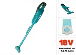 Makita DCL182Z Akku-Handstaubsauger -Reinigungsgeräte Laden 4885f5ce9fa946edcd967febc97f35c2
