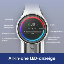 Tineco S12 Pro EX Akku-Staubsauger, Smarter Stabstaubsauger, Smarte Saugfunktion, Digitales Anzeigefenster Handstaubsauger -Reinigungsgeräte Laden 4924665cec95f99506113e9a08c57fb7