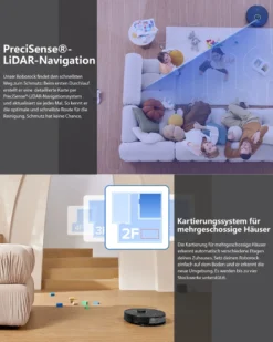 Roborock S8 Staubsauger Roboter 6000Pa Mit DuoRoller-Bürste VibraRise Wischen 3D-Mapping 3D-Strukturiertes Licht LiDAR Kindersicherung APP Control Saugroboter (Schwarz) (Upgrade S7) 7 Roborock S8 Staubsauger Roboter 6000Pa Mit DuoRoller-Bürste VibraRise Wischen 3D-Mapping 3D-Strukturiertes Licht LiDAR Kindersicherung APP Control Saugroboter (Schwarz) (Upgrade S7) -Reinigungsgeräte Laden 4c0851fff45bffa7193ccbdf3ecb2d9a