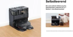 Roborock S7 MaxV Ultra Saugroboter Schwarz -Reinigungsgeräte Laden 4c5d69e5482e13a967c4403e8ff3397d
