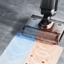 Uwant X100 Tragbarer Kabelloser All-in-One-Nass-Trocken-Staubsauger Für Mehrere Oberflächen Patentierte Doppelwalzenbürste Und Haarschneidegerät Selbstreinigende Intelligente Schmutzerkennung 600-ml-Wassertank 4000-mAh-Akku - Schwarz -Reinigungsgeräte Laden 4e41dc8b435e34193b65063275759bae