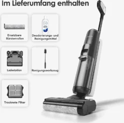 Tineco Floor ONE S5 PRO 2 Smart Nass-Trockensauger Wischmopp, LCD-Display, Bodenreiniger,35 Min. Laufzeit, Wi-Fi, App Und Sprachführung -Reinigungsgeräte Laden 4eed2306465e42770bdd17ae007758a0