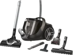 Rowenta RO7260 Bodenstaubsauger Silence Force Cyclonic Parkett | Beutellos | Große Staubbehälterkapazität: 2,5 Liter | Schlankes Und Modernes Design | Langlebiger EffiTech-Motor | Schwarz -Reinigungsgeräte Laden 500be8f7cba4cf3a063a962a1aa98056