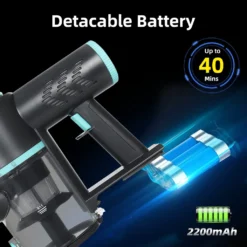 OSMOND 160W 12KPa Akku Handstaubsauger 3in1 Staubsauger Beutellos Kabellos -Reinigungsgeräte Laden 551061bbaedbc4616a61f4f764680d67