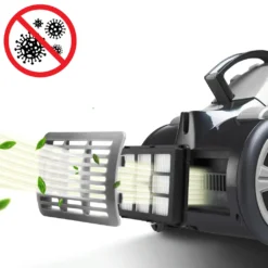 Monzana Staubsauger Beutellos Zubehör HEPA-Filter 700 W Leistungsstark 8 M Radius Haushalt Bodenstaubsauger Multi Zyklon, Farbe:silber/grau -Reinigungsgeräte Laden 55931b3df43bfc3e364dee44a35e52d5