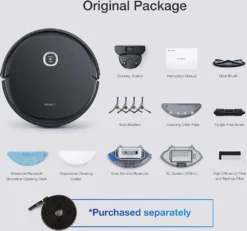 ECOVACS Saugroboter DEEBOT U2 PRO, 2-in-1 Saug- Und Wischroboter, Ideal Für Haustierbesitzer -Reinigungsgeräte Laden 55ff32a8715514c031e51ff2b6432fe3