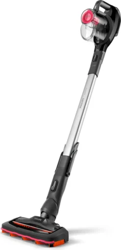 Philips SpeedPro 2-in-1 Kabelloser Akku Staubsauger 5000 Series, 180°-Saugdüse, 18 V, 30 Min, Schwarz (FC6722/01)