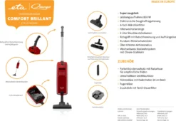 Omega COMFORT BRILLANT, Stielstaubsauger ETA143390016, 800 Watt, Mit Beutel, Parkettbürste, Umschaltbare Bodendüse, Polster- Und Fugendüse 12 Omega COMFORT BRILLANT, Stielstaubsauger ETA143390016, 800 Watt, Mit Beutel, Parkettbürste, Umschaltbare Bodendüse, Polster- Und Fugendüse -Reinigungsgeräte Laden 5affc0d5f2eb927829ff71e3412c810c