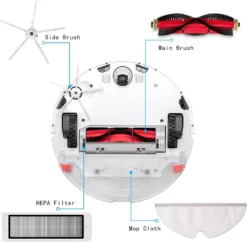 Roborock Original Zubehör Mopp Für S5, S5Max, S6, S6 Max ,Q7 Max Und E Series Staubsauger, 2er Pack -Reinigungsgeräte Laden 5cd94c8b0c5ad770e0c955505ca9479b