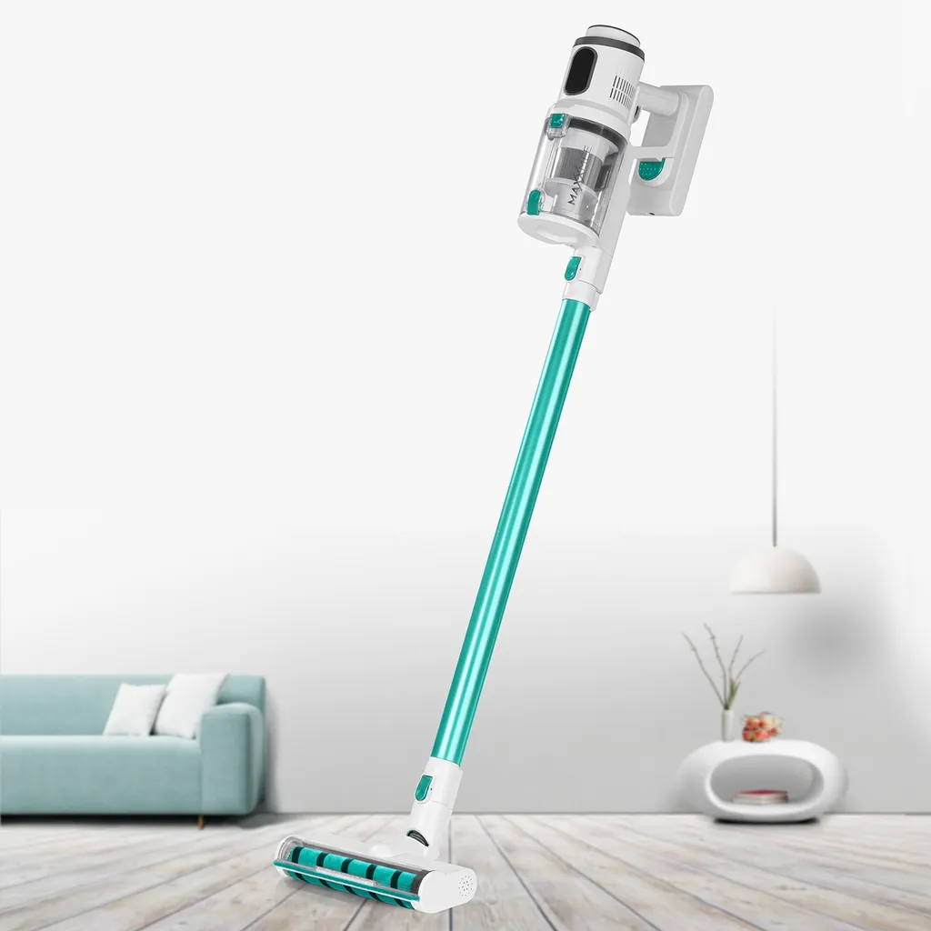 MAXXMEE Akku-Zyklon-Staubsauger mit Schmutzgraderkennung - weiß/grün Staubsauger beutellos Sauger Akku Zyklon Bodenstaubsauger kabellos Boden 60min MAXXMEE Akku-Zyklon-Staubsauger Mit Schmutzgraderkennung - Weiß/grün Staubsauger Beutellos Sauger Akku Zyklon Bodenstaubsauger Kabellos Boden 60min -Reinigungsgeräte Laden 5d50e17eb504a76ee7a7623162040828