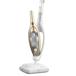 CLEANmaxx Dampfbesen - Mit Knickgelenk - Gold/weiß Dampfreiniger Steam Hygiene Fliesen Küche Bad Reinigung -Reinigungsgeräte Laden 5fbe58725da0236d6eecbbeaf1b24530