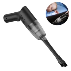 Mini-Staubsauger, Kabelloser Handstaubsauger, 10000 Pa Starke Saugkraft, Tragbarer Auto-Staubsauger, Wiederaufladbar Für Zuhause/Auto/Büro, Nebelblau ,Black -Reinigungsgeräte Laden 60a27f422a0d69c66d39396bb3220ef8
