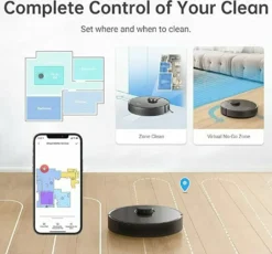 Dreame Z10 Pro Staubsauger Saugroboter Mit 4L Absaugstation Auto-Empty Dock Intelligente Staubsammlung APP Schwarz -Reinigungsgeräte Laden 60a2e66150ea760f93a3ba4bd89e604e