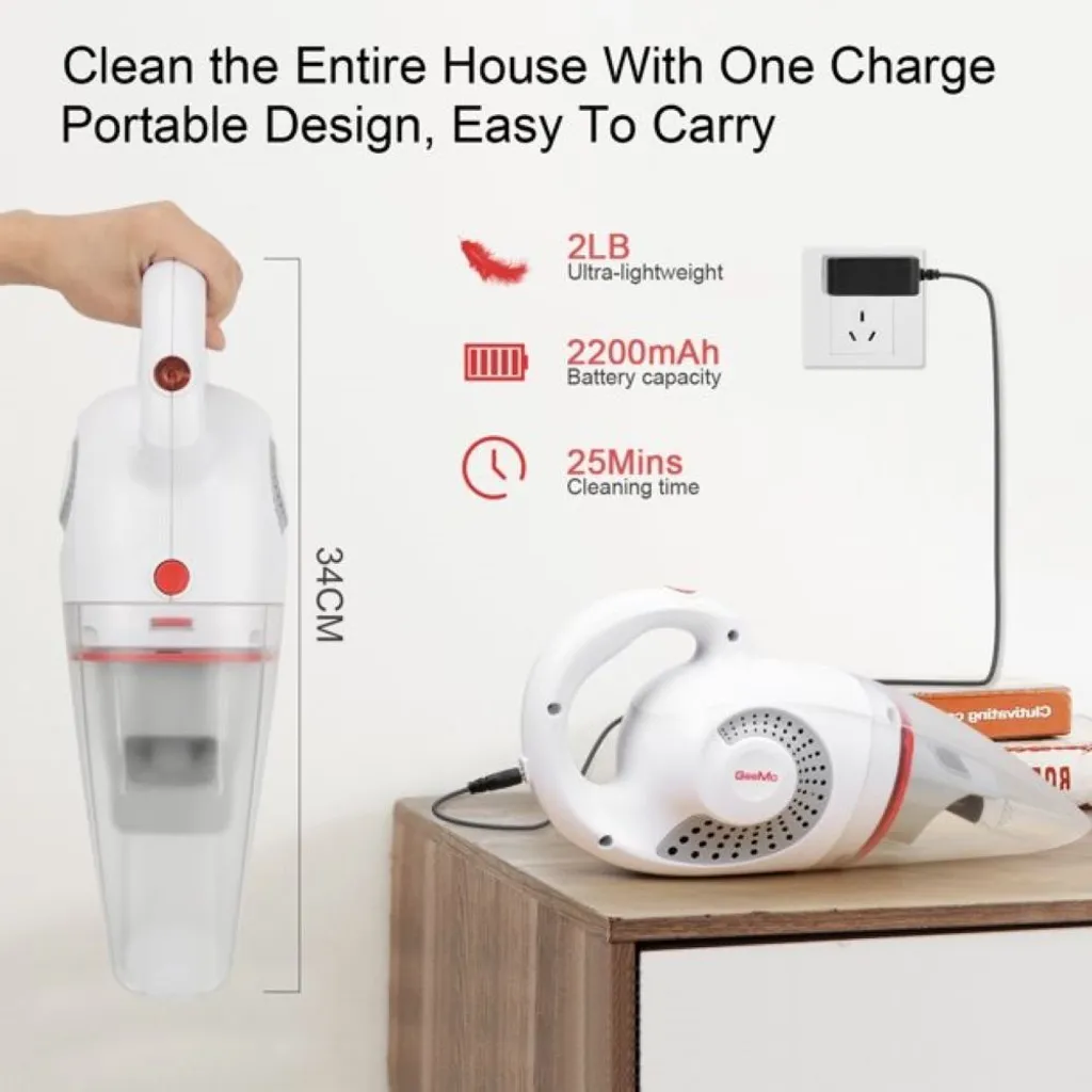 GeeMo X4 Handheld Staubsauger 8500Pa für Home und Auto GeeMo X4 Handheld Staubsauger 8500Pa Für Home Und Auto -Reinigungsgeräte Laden 67439e819363e85b9e3ac5717ecff2cb